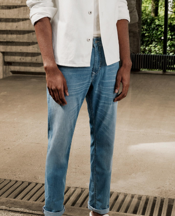 Jeans Arne pipe lichtblauw