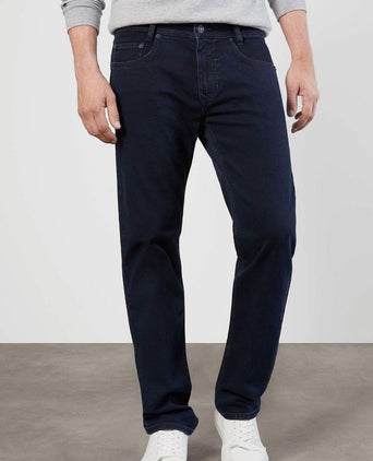 Broek Arne stretch blue zwart h799