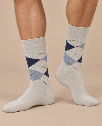 (2-pack) sokken beige melange