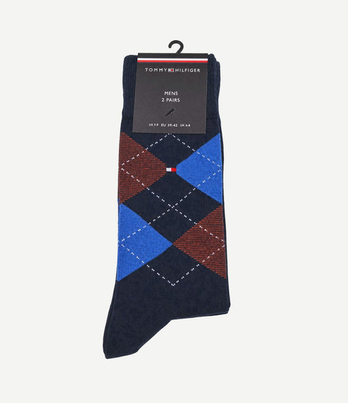 (2-pack) sokken donkerblauw 061