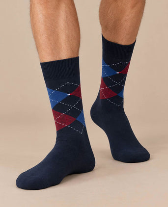 (2-pack) sokken blauw