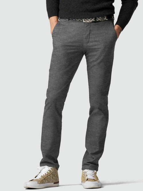 Chino Bonn melange grijs