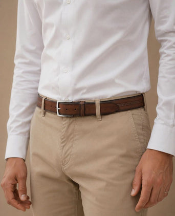 Riem leer bruin