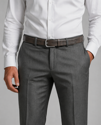 Riem casual donkergrijs