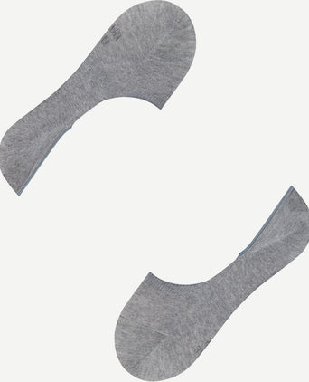 Step sneakersok invisible grijs