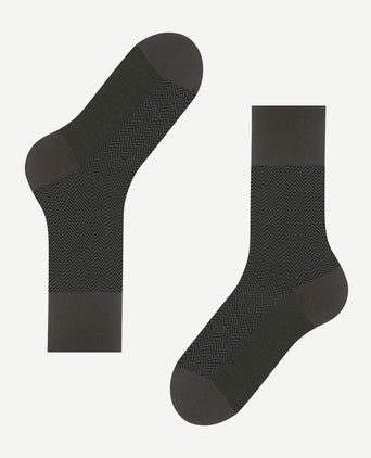 Falke airport herringstripe sok army