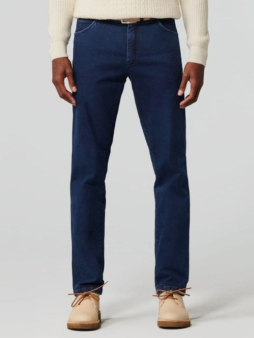 Meyer jeans Dublin donkerblauw | Slim-fit