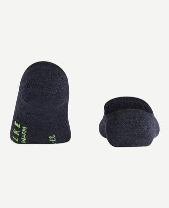 Keep warm sneaker sok donkerblauw