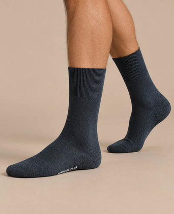 Airport plus sok donkerblauw 6370