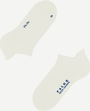 Falke keep warm sneaker sok off white