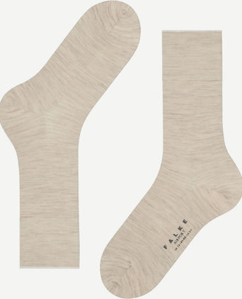 Falke airport sok lichtbeige melange