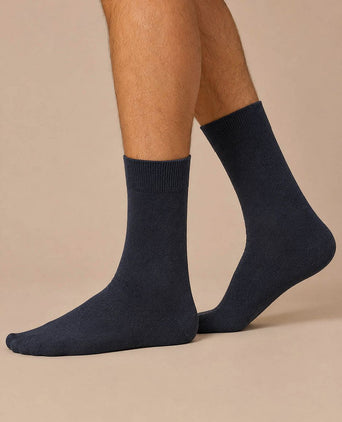 (2-pack) happy sokken donkerblauw