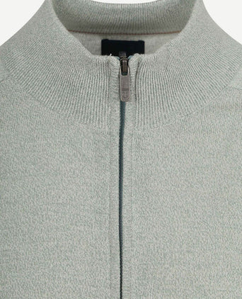 Vest melange lichtgroen