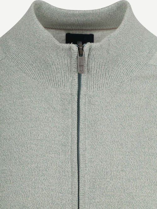 Vest melange lichtgroen