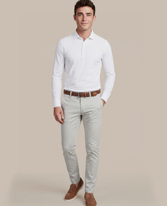 Driver pants chino silver
