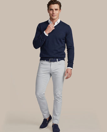 Driver pants chino lichtblauw