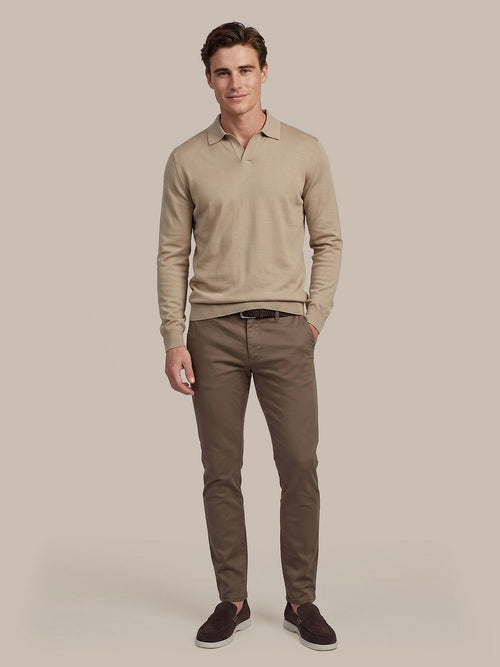 Driver pants chino bruin