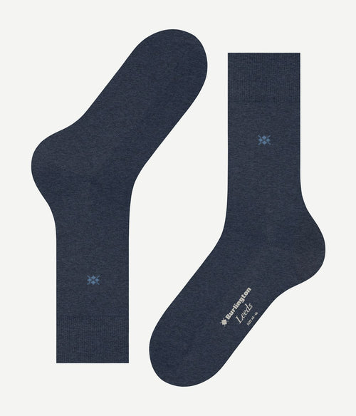 Leeds wolmix donkerblauw 6688