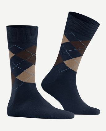 Burlington wol Edinburgh blauw 6121