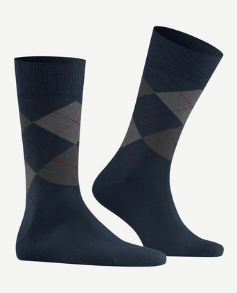 Burlington wol Edinburgh blauw 6123