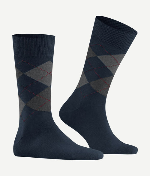 Burlington wol Edinburgh blauw 6123