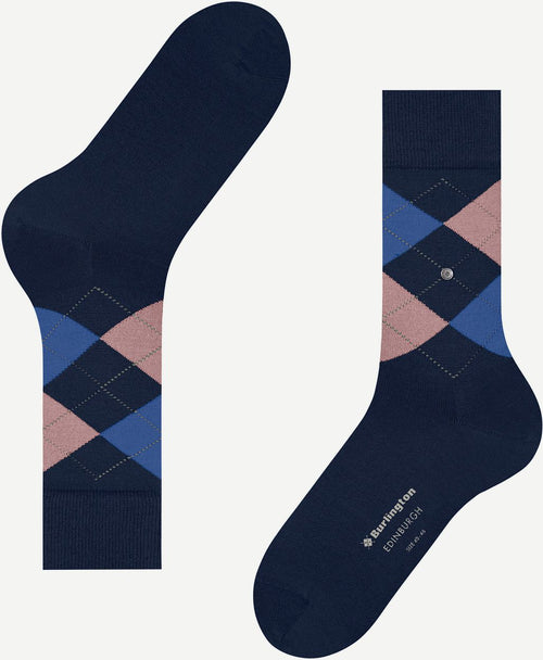 Burlington wol Edinburgh blauw 6878