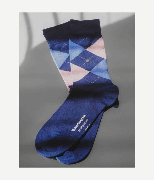 Burlington wol Edinburgh blauw 6878