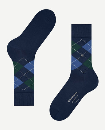 Burlington wol Edinburgh blauw 6879