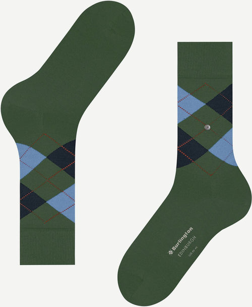 Burlington wol Edinburgh groen 7045