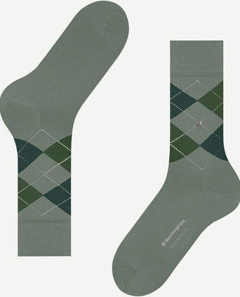 Burlington wol Edinburgh groen 7068