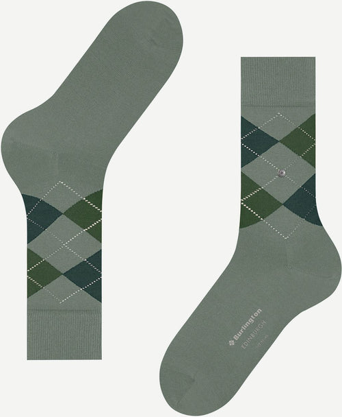 Burlington wol Edinburgh groen 7068