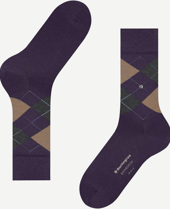 Burlington wol Edinburgh paars 8761