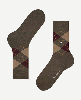 Wol Edinburgh melange bruin 7410