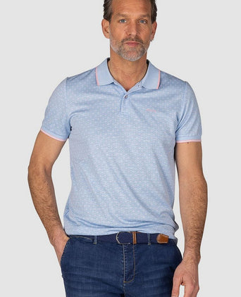 Polo warren pastel blue