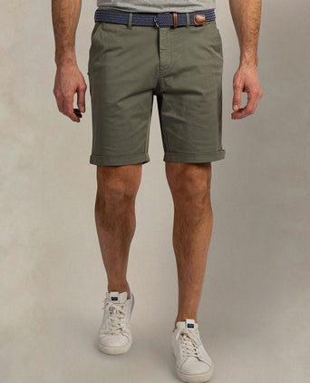 Shorts twill stretch spring army
