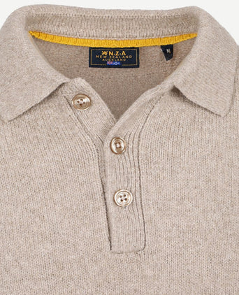 Trui dobson wool blend sand