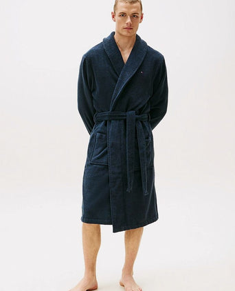 Badjas donkerblauw