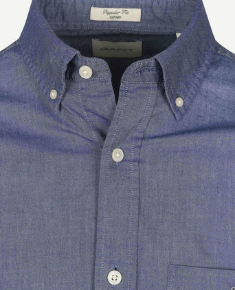 Shirt Oxford blauw