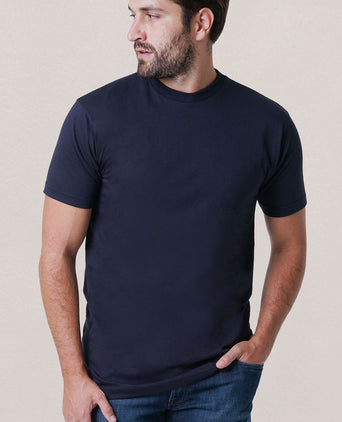 T-shirt Virginia donkerblauw ((2-pack))