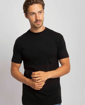 T-shirt Virginia zwart ((2-pack))