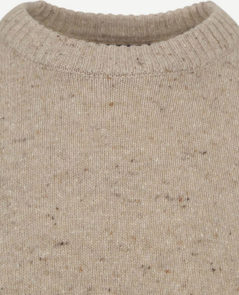 Pullover wol beige