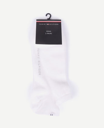 Sneakersok (2-pack) wit