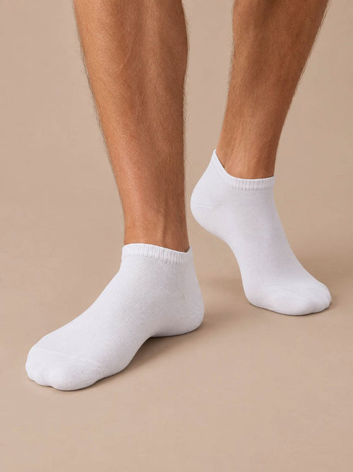 Sneakersok (2-pack) wit