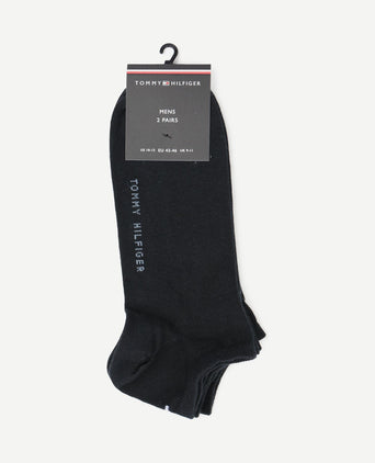 Sneakersok (2-pack) donkerblauw