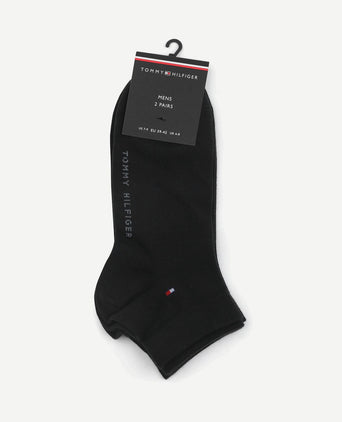 Sneakersok (2-pack) zwart