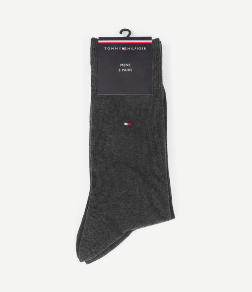 Classic (2-pack) sokken antraciet
