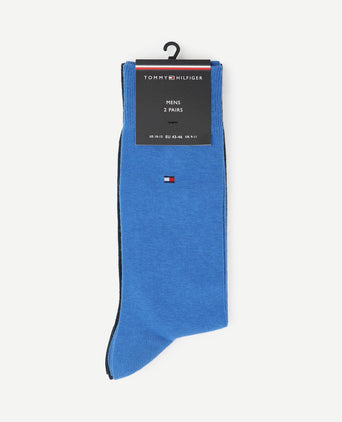 Classic (2-pack) sokken blauw 147