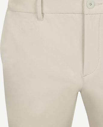 Alberto move performance chino off white | Slim-fit