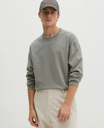 Longsleeve heavy t-shirt graphite dust