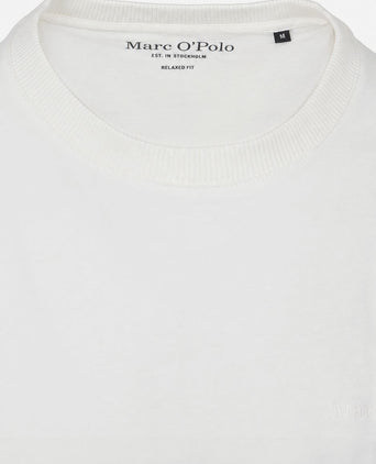 Heavy longsleeve t-shirt silky white